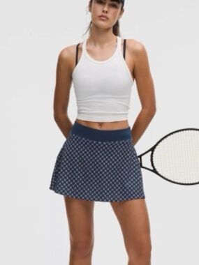 Lululemon Lightweight High-Rise Tennis Skirt Net Link Club Blue Multi/
Club Blue